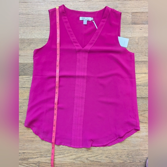NWT Aryeh Pink Sleeveless Top Blouse S - Picture 2 of 12